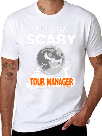 Scary Tour Manager Halloween T-Shirt