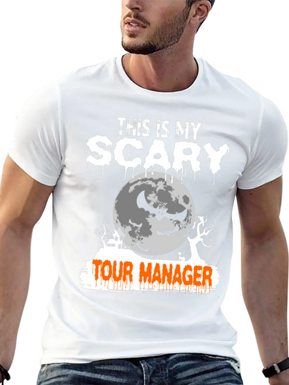 Scary Tour Manager Halloween T-Shirt