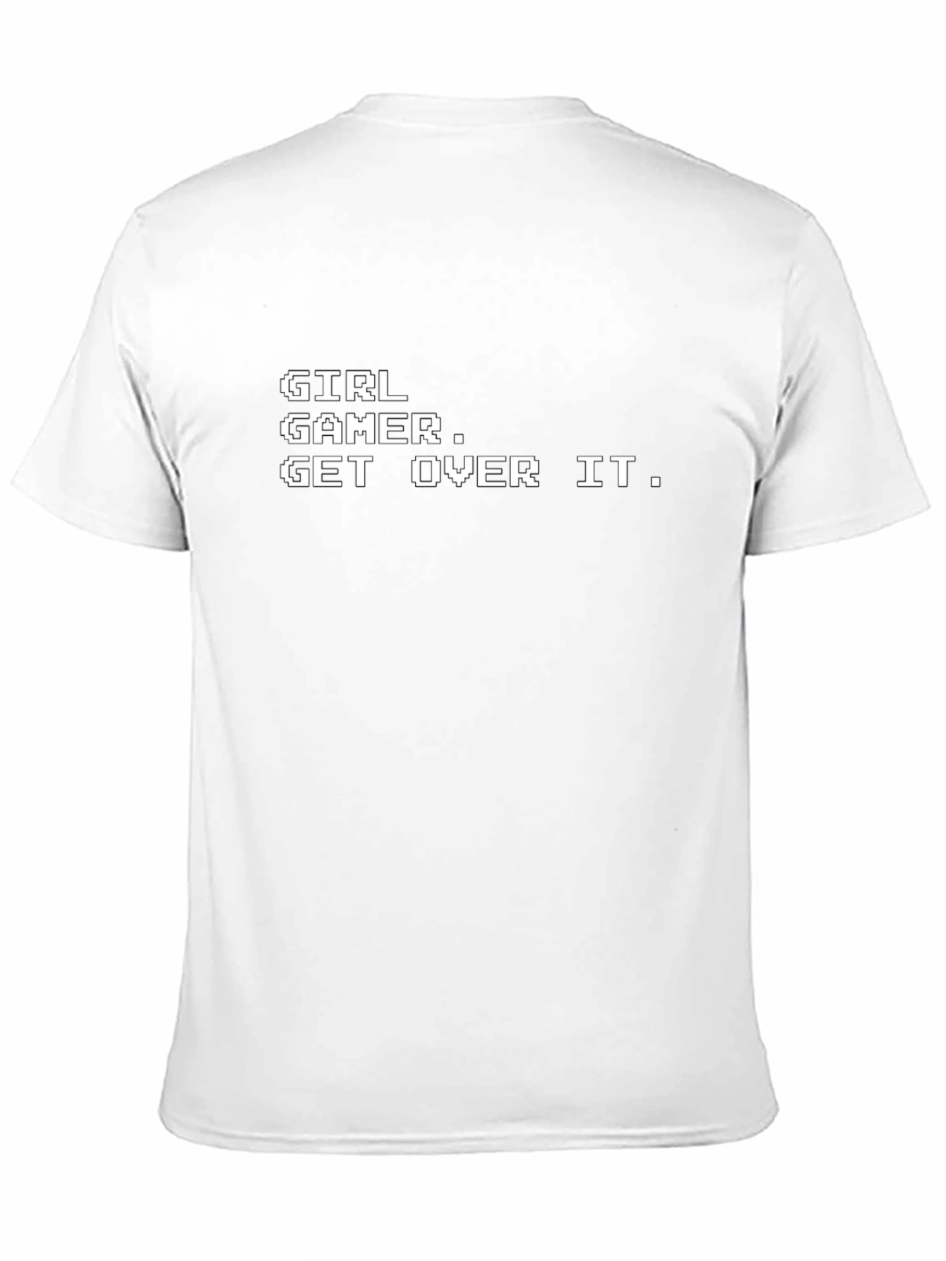 Girl Gamer T-Shirt - Retro Pixel Style