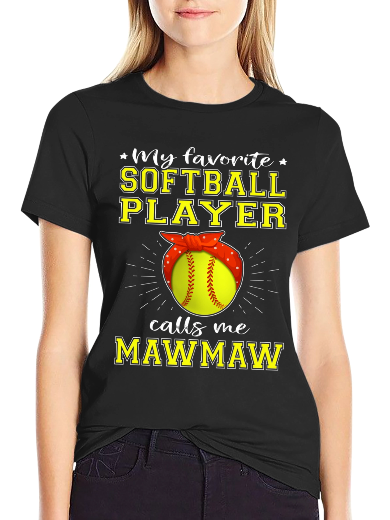 Softball Mawmaw T-Shirt