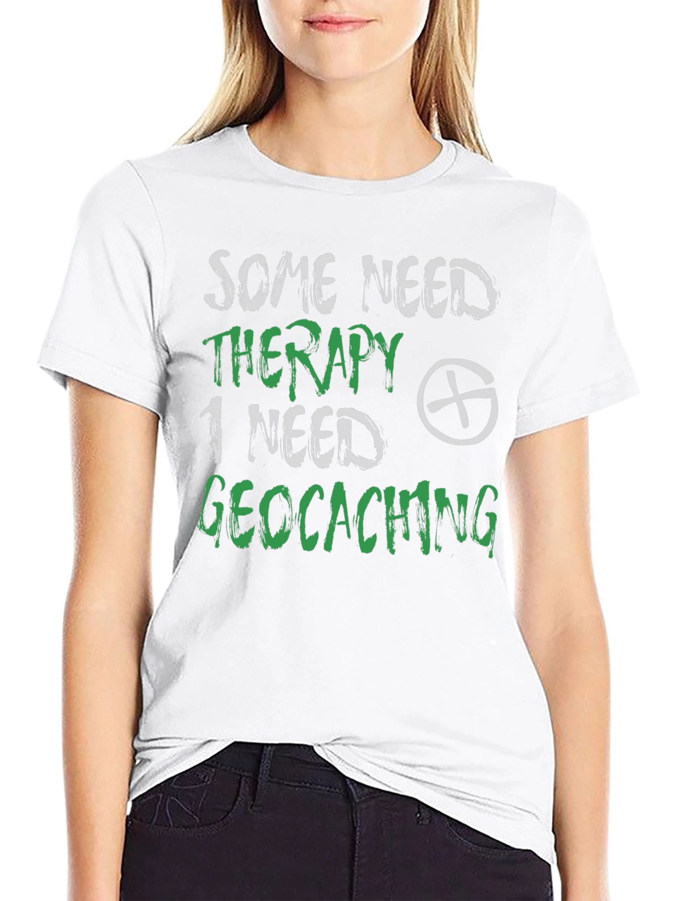 Geocaching Therapy T-Shirt - Funny Hobby Tee