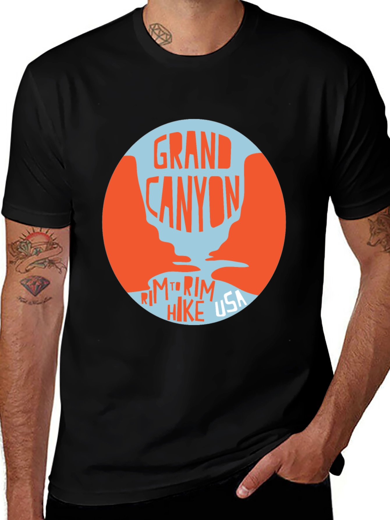 Grand Canyon Rim to Rim Hike T-Shirt
