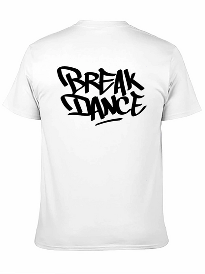 Break Dance Graphic Black T-Shirt