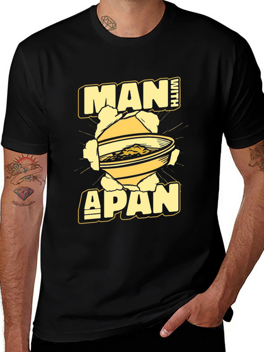 Man With A Pan Graphic T-Shirt