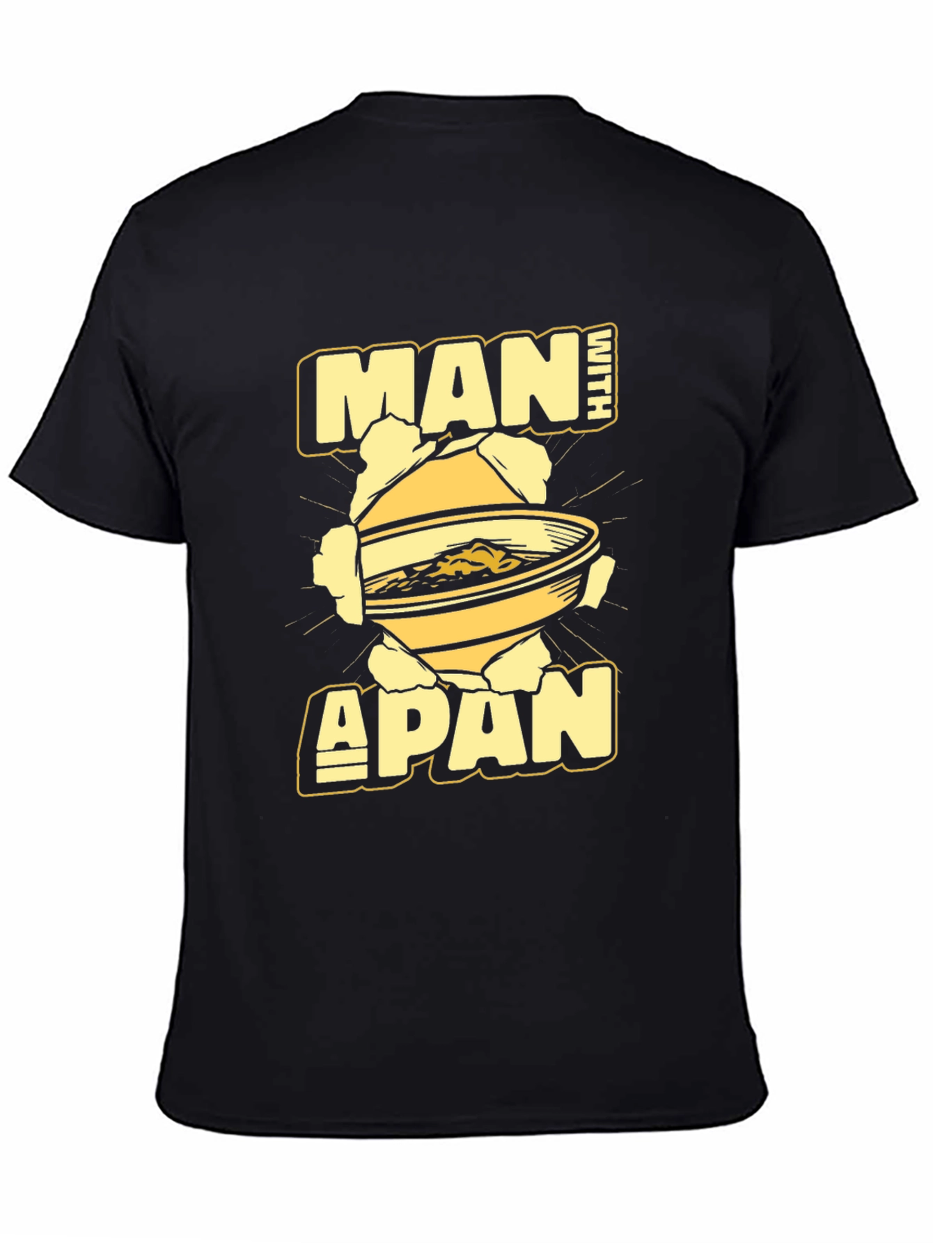 Man With A Pan Graphic T-Shirt