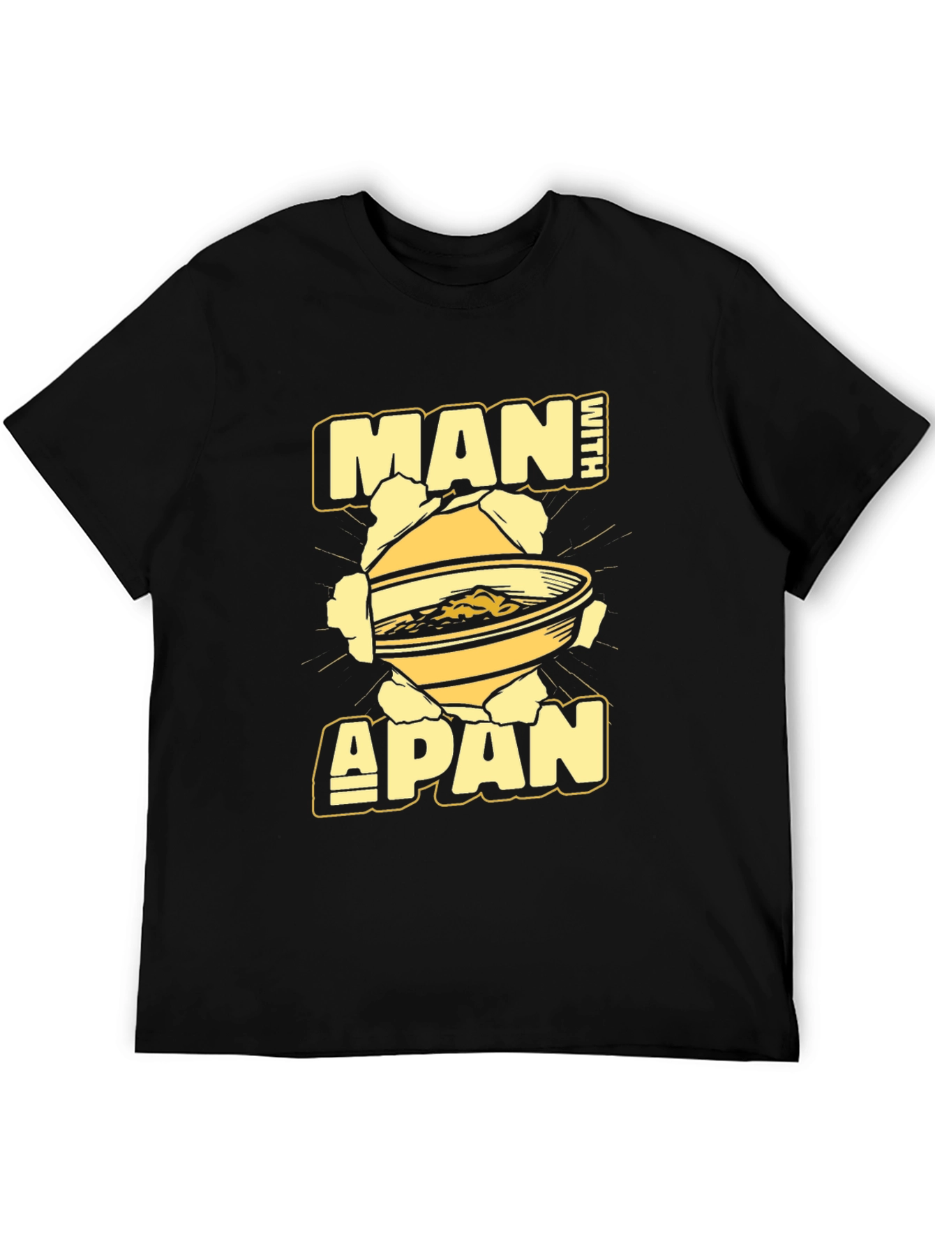 Man With A Pan Graphic T-Shirt