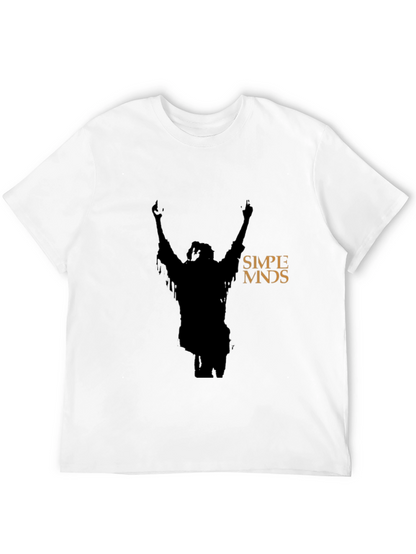 Simple Minds Graphic T-Shirt - Black