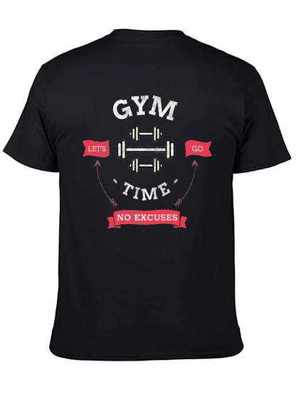 Gym Time T-Shirt - No Excuses