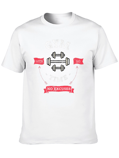 Gym Time T-Shirt - No Excuses