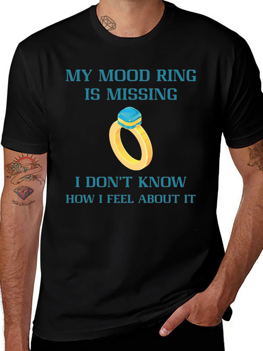 Mood Ring Missing Funny Graphic Tee