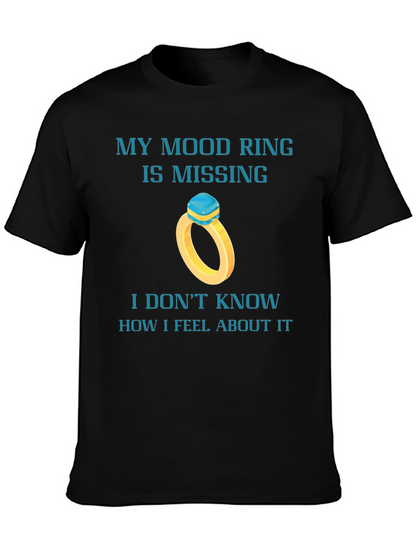 Mood Ring Missing Funny Graphic Tee