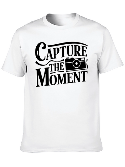 Capture the Moment Black Graphic Tee
