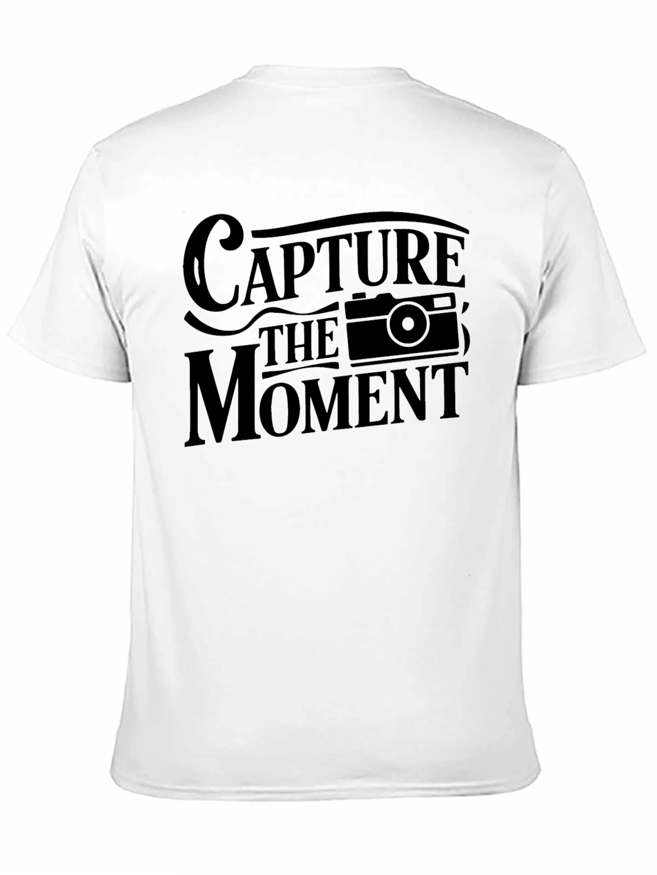 Capture the Moment Black Graphic Tee