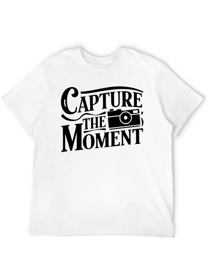 Capture the Moment Black Graphic Tee