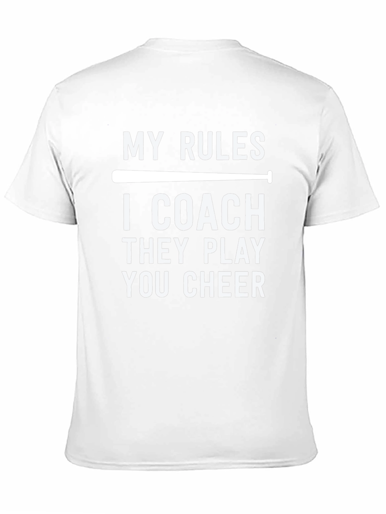 My Rules I Coach Baseball T-Shirt