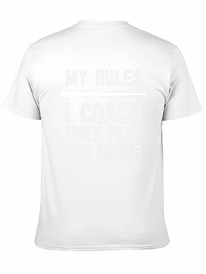 My Rules I Coach Baseball T-Shirt