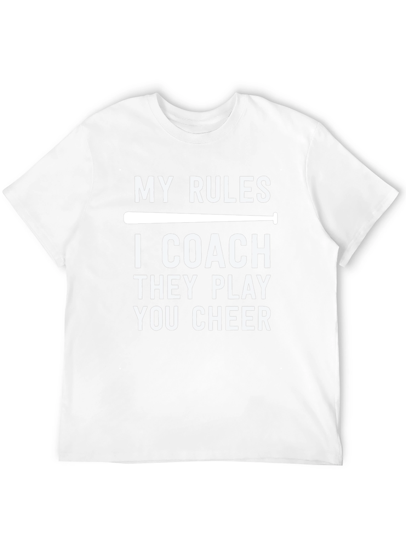 My Rules I Coach Baseball T-Shirt
