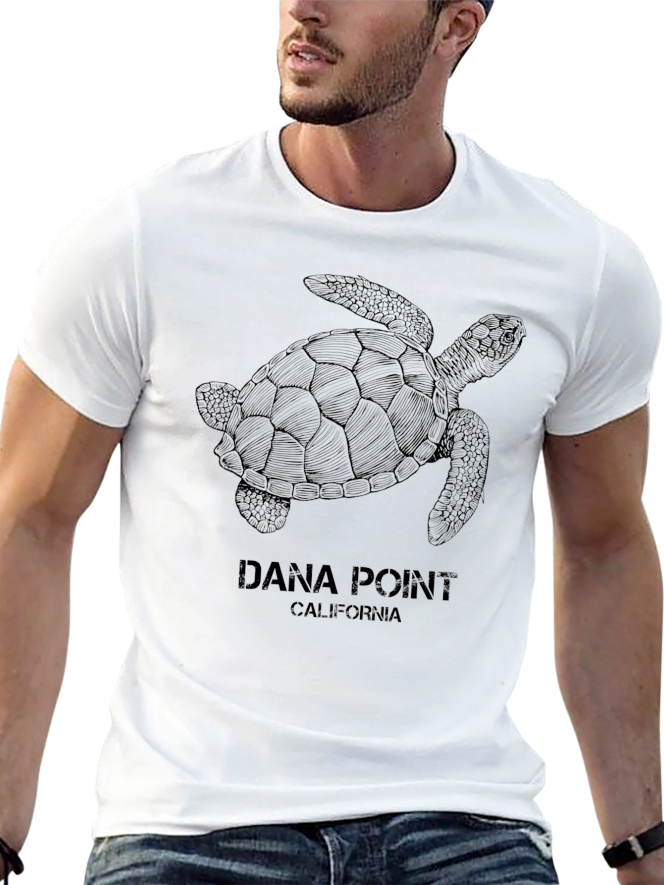Dana Point Turtle Graphic Tee
