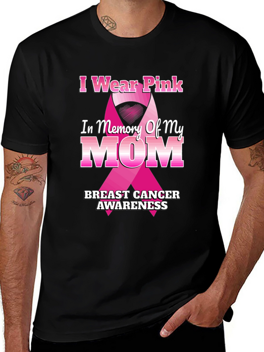 Pink Ribbon Breast Cancer Awareness T-Shirt