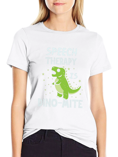 Speech Therapy Dino-mite T-Shirt
