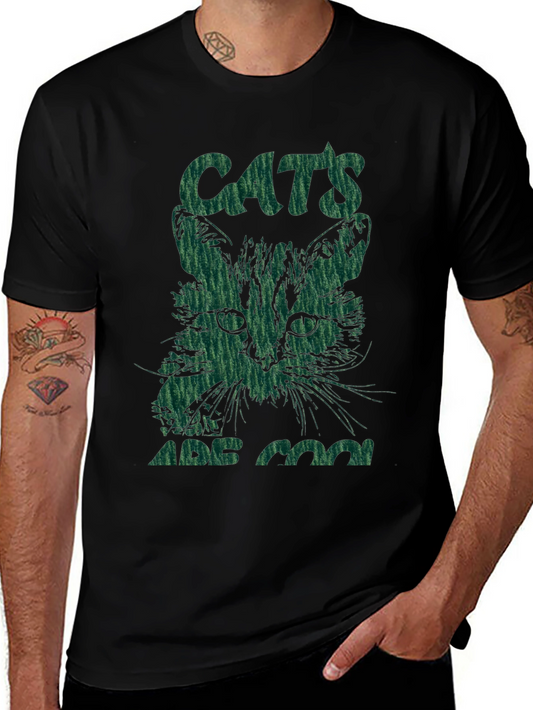 Cool Cats Graphic T-Shirt