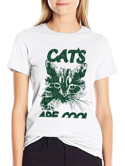 Cool Cats Graphic T-Shirt
