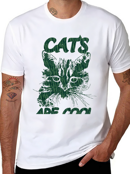 Cool Cats Graphic T-Shirt