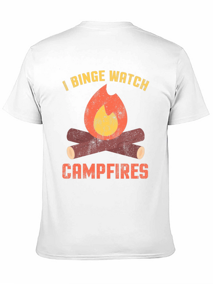 I Binge Watch Campfires Graphic Tee