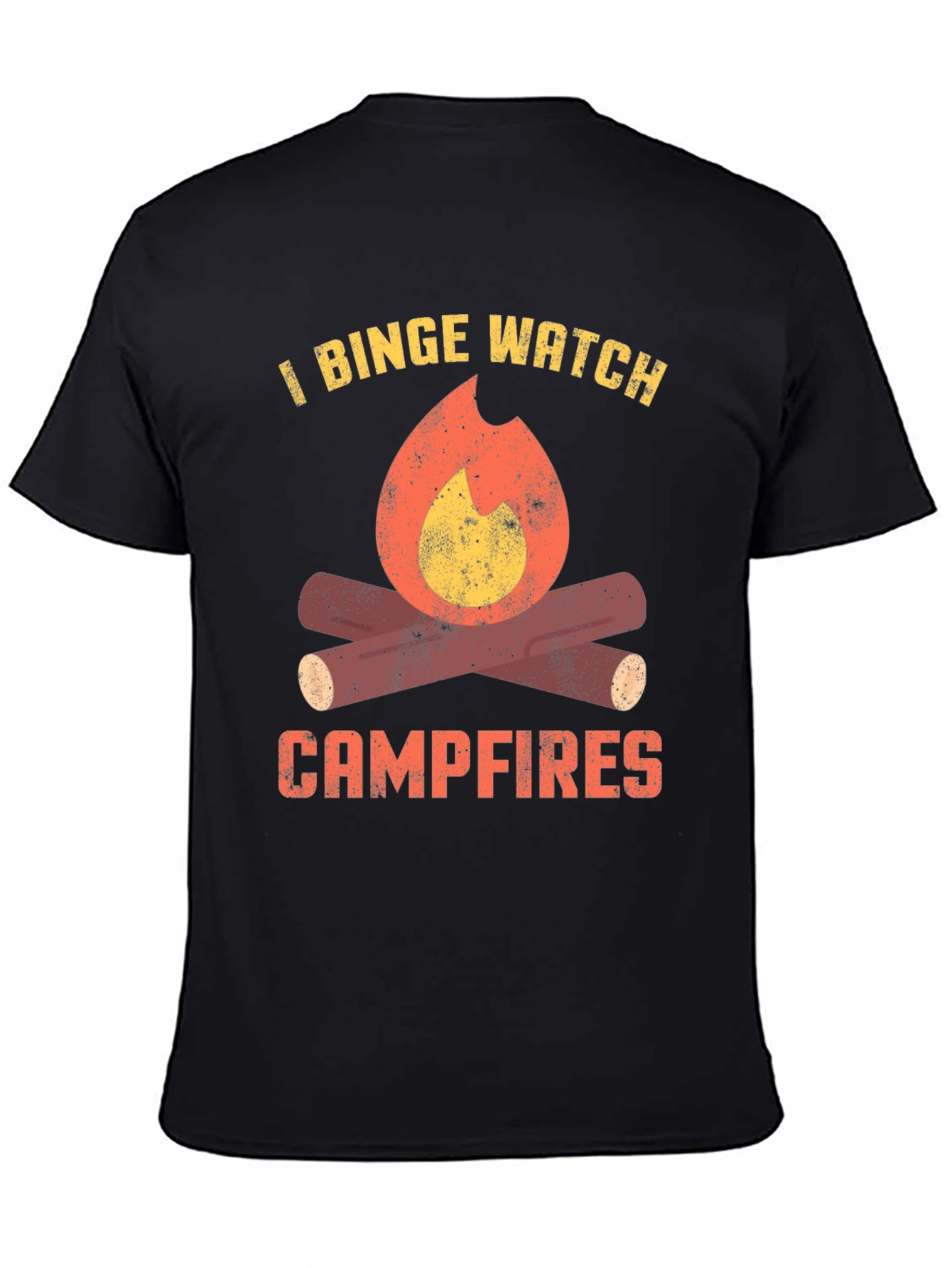 I Binge Watch Campfires Graphic Tee