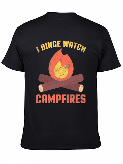 I Binge Watch Campfires Graphic Tee