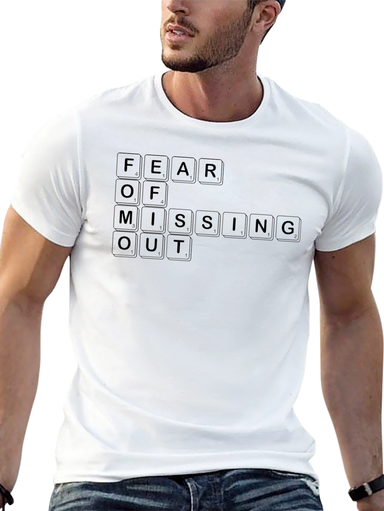 FOMO Graphic T-Shirt - Fear of Missing Out Tee
