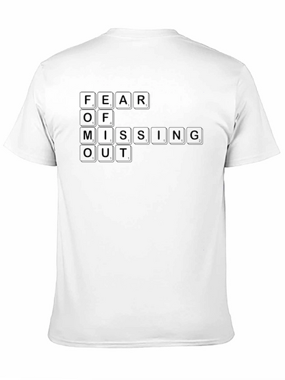 FOMO Graphic T-Shirt - Fear of Missing Out Tee
