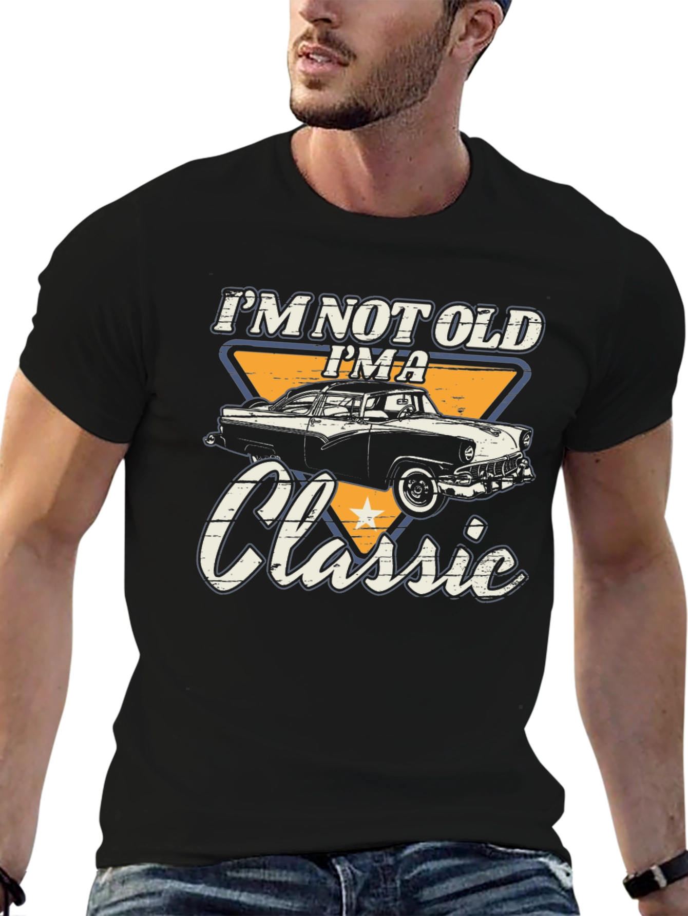 Im Not Old Im A Classic Graphic Tee