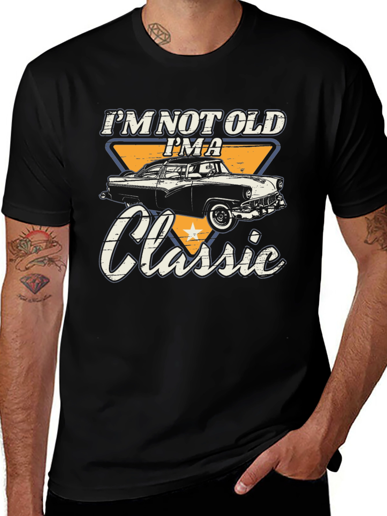 Im Not Old Im A Classic Graphic Tee