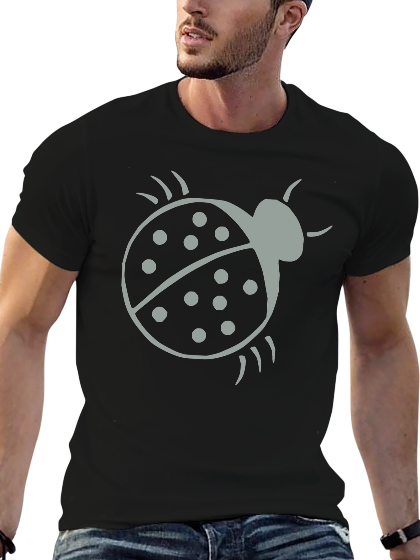 Ladybug Graphic Tee - Casual Comfort