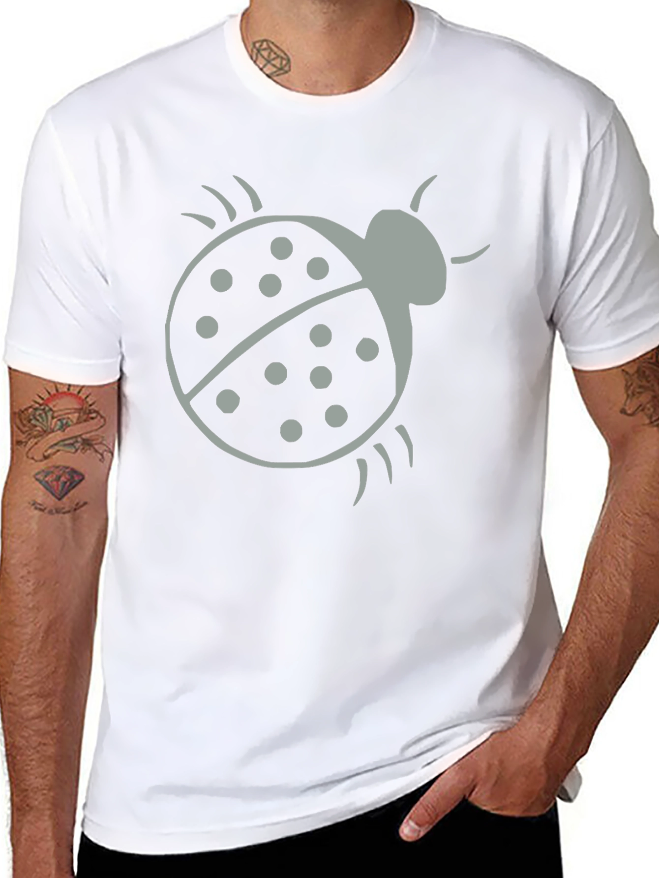 Ladybug Graphic Tee - Casual Comfort