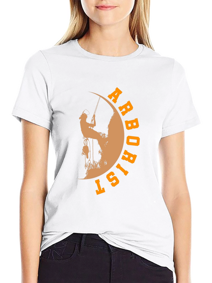Arborist Climbing Tree T-Shirt