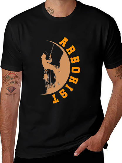 Arborist Climbing Tree T-Shirt