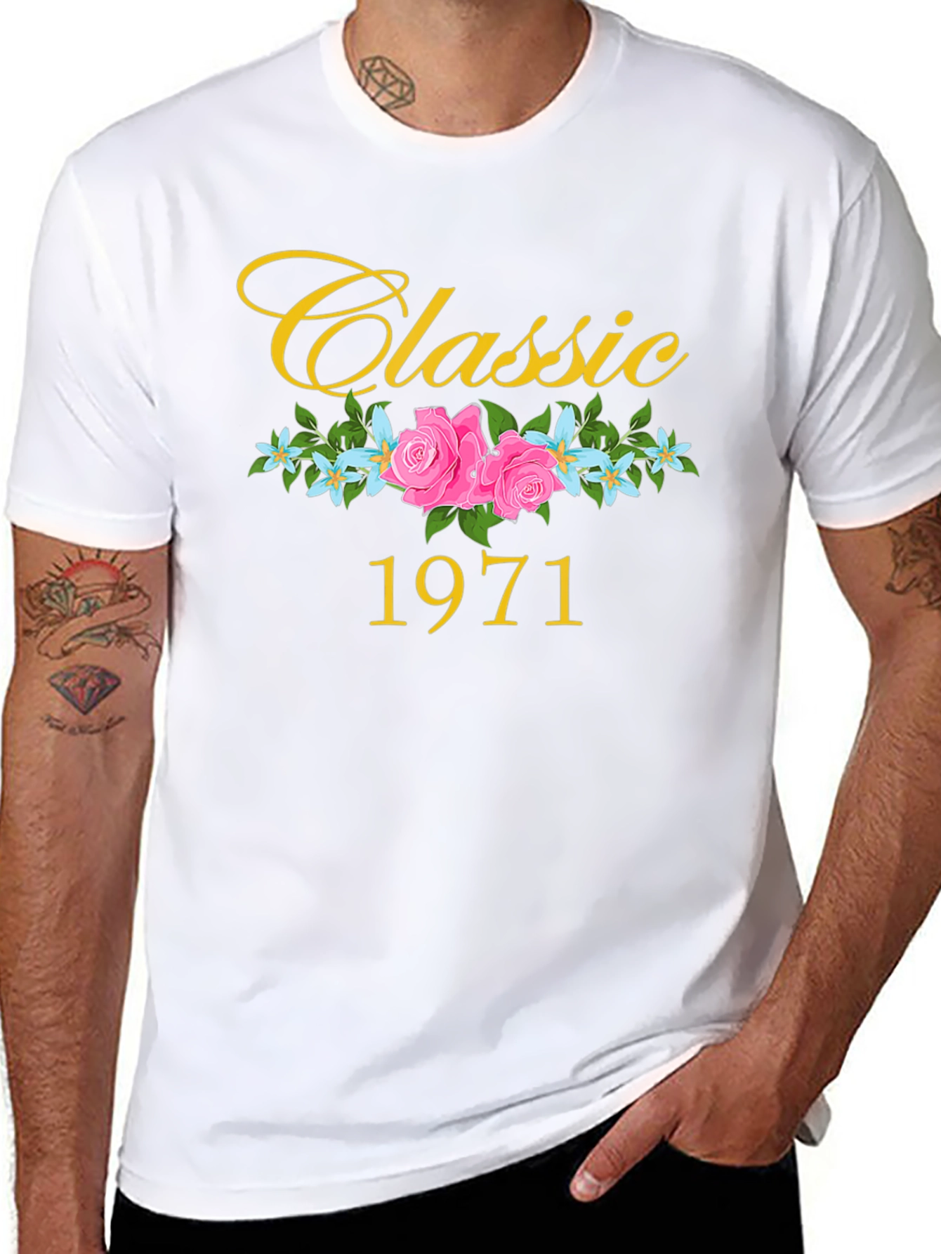 Classic 1971 Floral T-Shirt