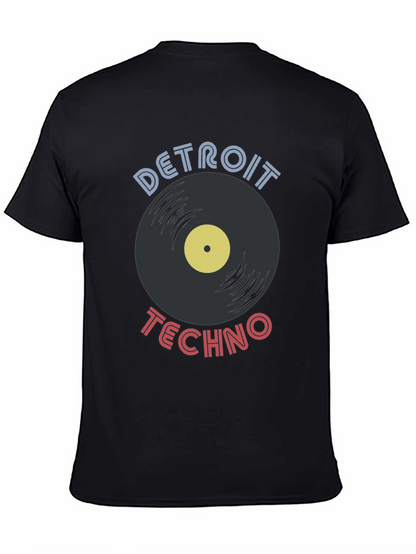 Detroit Techno Vinyl Record T-Shirt