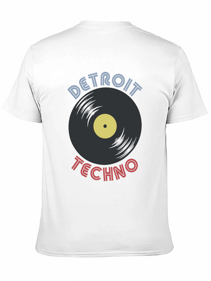 Detroit Techno Vinyl Record T-Shirt