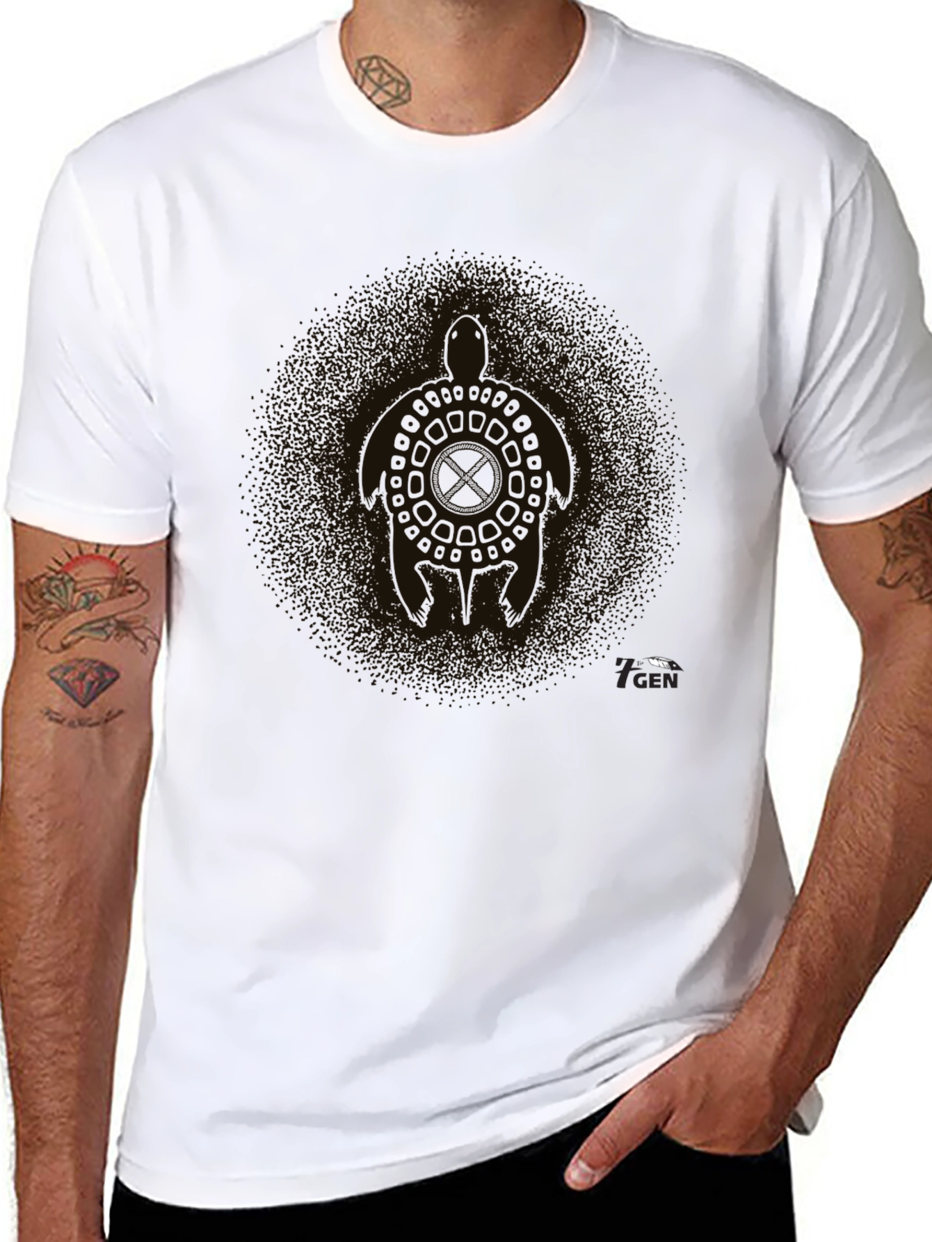 Stylish Black T-Shirt - Modern Fit Casual Wear