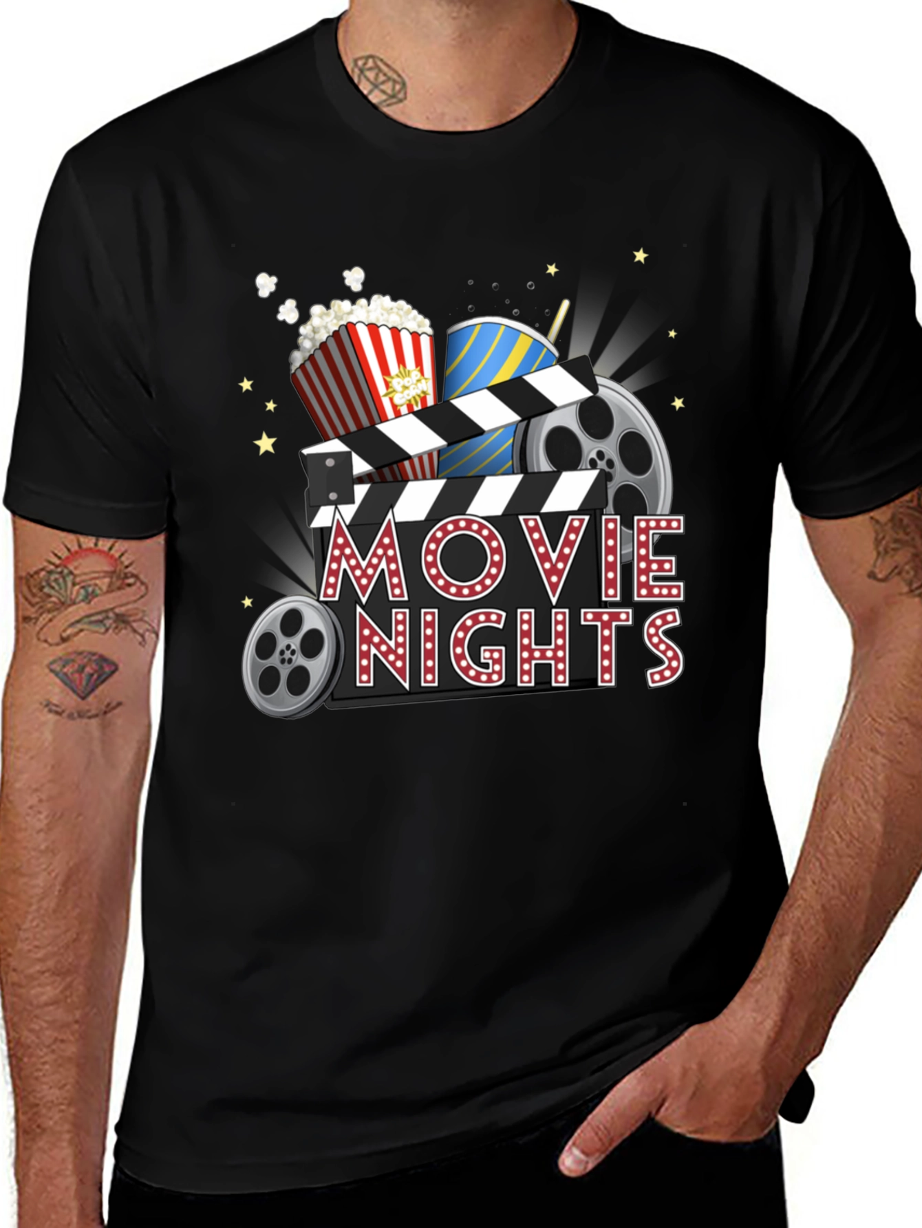 Movie Nights Graphic T-Shirt