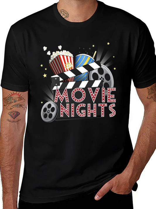 Movie Nights Graphic T-Shirt