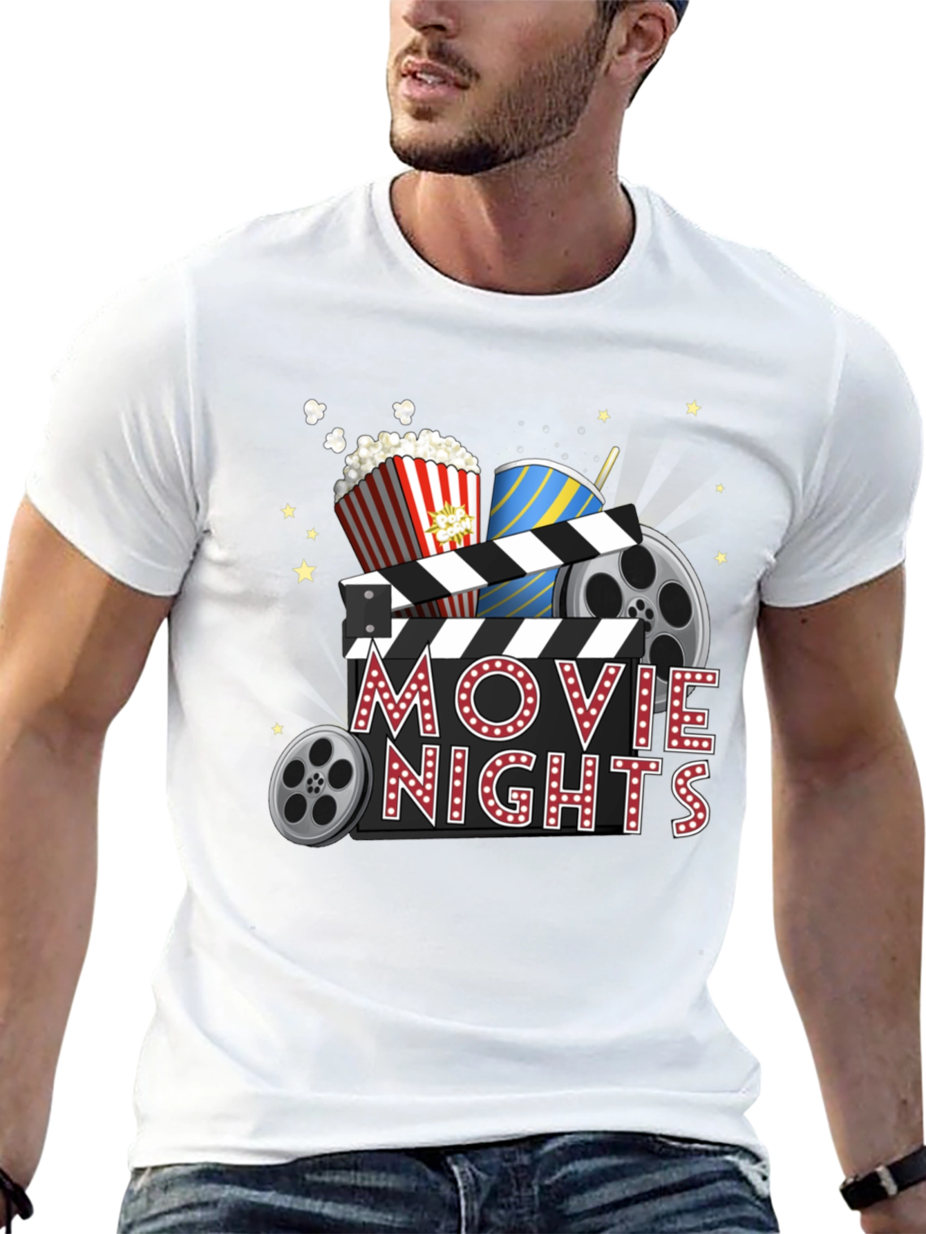 Movie Nights Graphic T-Shirt
