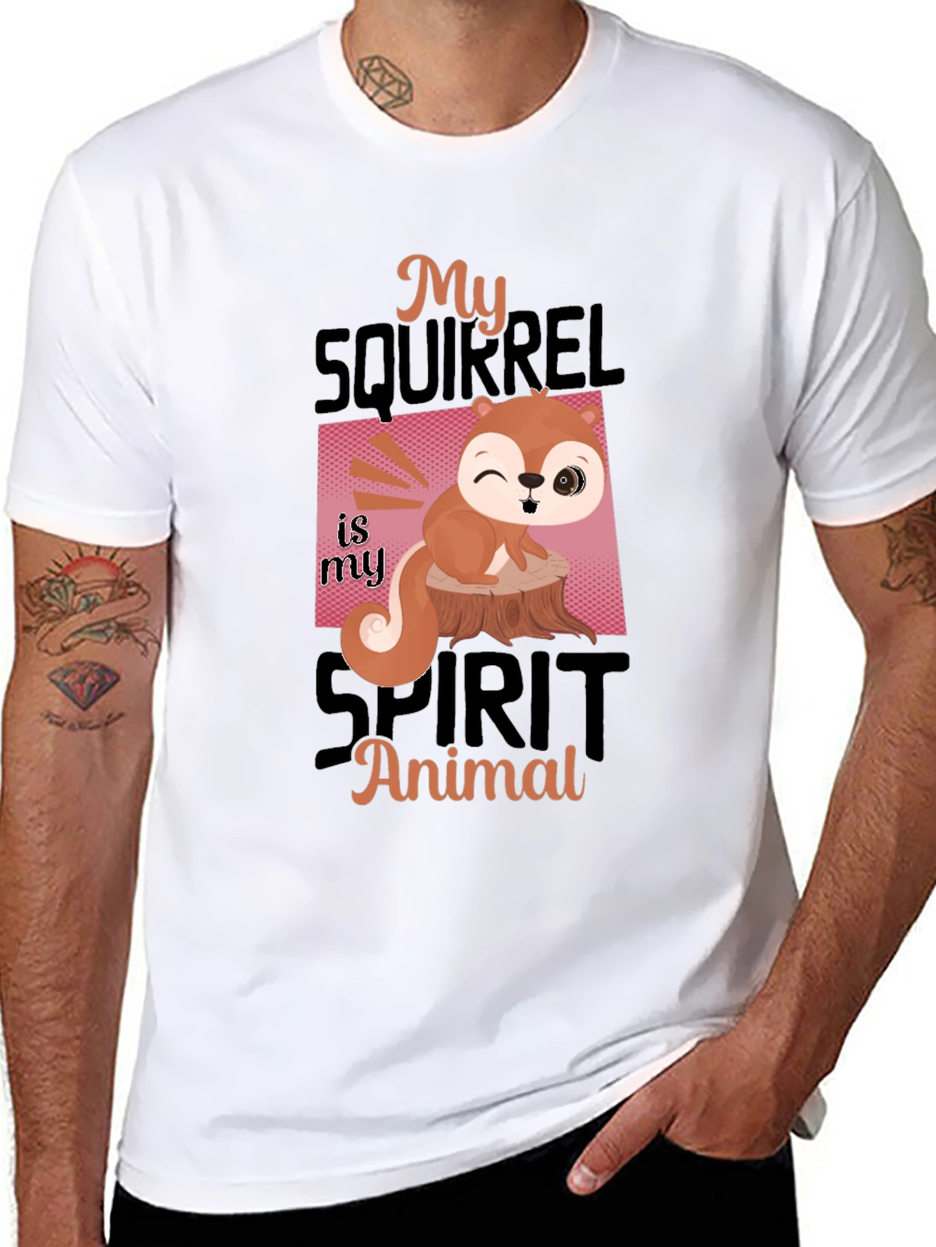 My Squirrel is My Spirit Animal T-Shirt