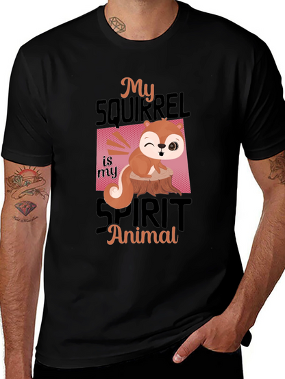 My Squirrel is My Spirit Animal T-Shirt