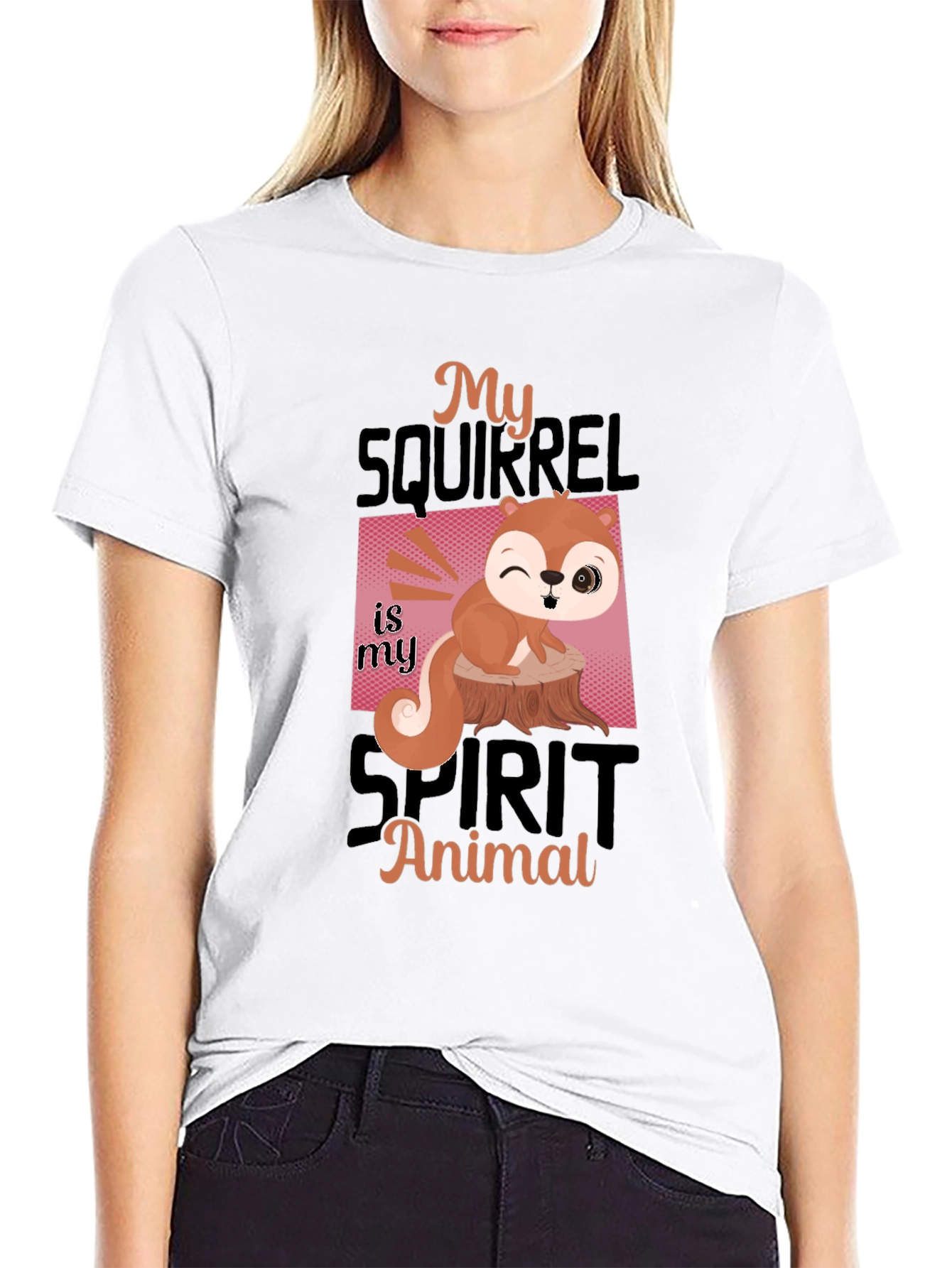 My Squirrel is My Spirit Animal T-Shirt