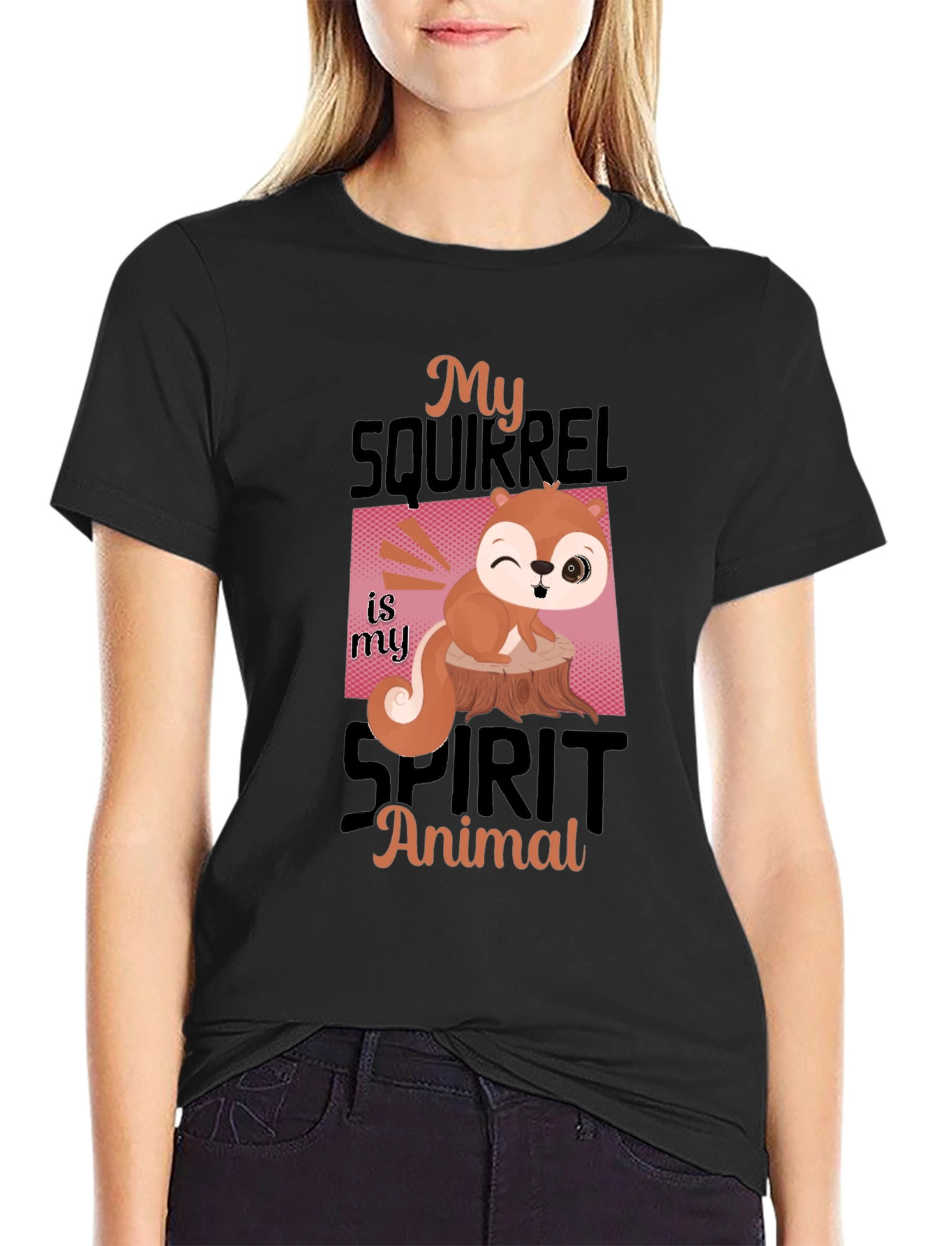My Squirrel is My Spirit Animal T-Shirt