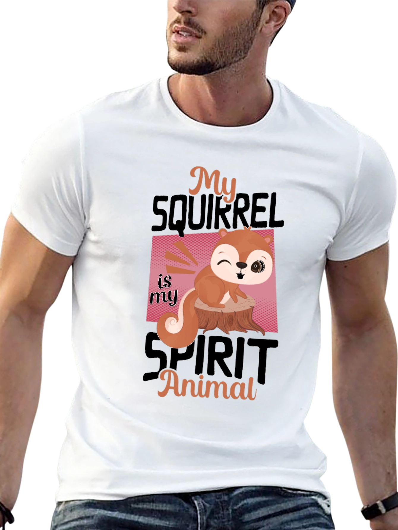My Squirrel is My Spirit Animal T-Shirt